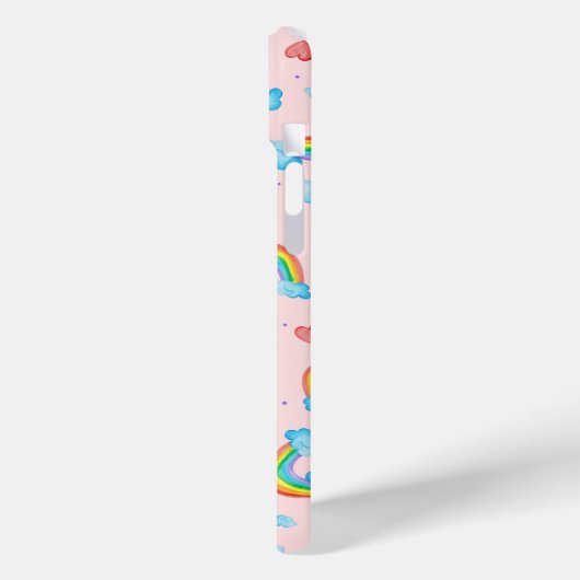 Regenboogpatroon Case-Mate iPhone Case (Achterkant / Links)