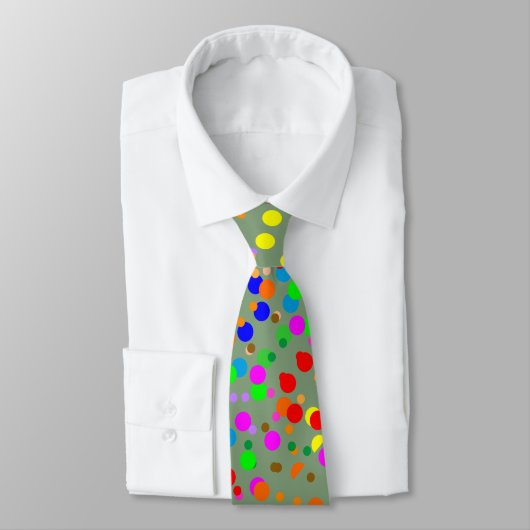 Regenboogpatroon echt anders stropdas (Gebonden)
