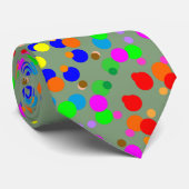Regenboogpatroon echt anders  stropdas (Opgerold)