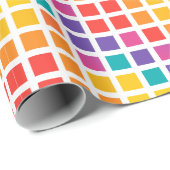 Regenboogpatroon Grafisch Cadeaupapier (Rol Hoek)