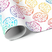 Regenboogpatroon Grafisch Cadeaupapier (Rol Hoek)