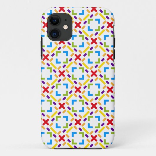 Regenboogpatroon grafisch Case-Mate iPhone case (Achterkant)