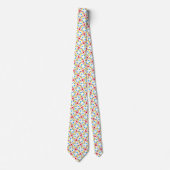 Regenboogpatroon grafisch patroon stropdas (Voorkant)
