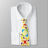 Regenboogpatroon grafisch patroon  stropdas (Gebonden)