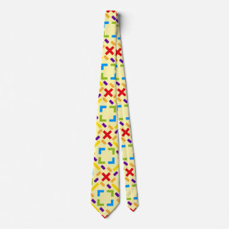 Regenboogpatroon grafisch patroon stropdas
