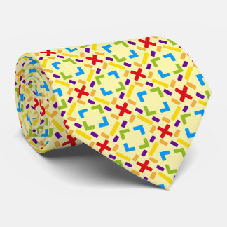 Regenboogpatroon grafisch patroon stropdas