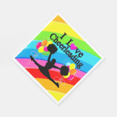 REGENBOOGPATROON IK HOU VAN CHEERLEADER PAPIEREN S SERVET (Hoek)