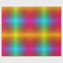 Regenboogpatroon kleurrijk inpakpapier
