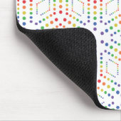 Regenboogpatroon Muismat (Hoek)