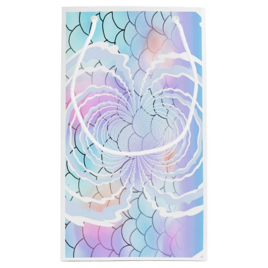 Regenboogpatroon onder het Zee Klein Cadeauzakje (Achterkant)