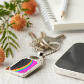 REGENBOOGPATROON SLEUTELHANGER (Zijkant)