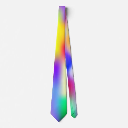 Regenboogpatroon Stropdas (Voorkant)