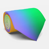 Regenboogpatroon Stropdas (Opgerold)