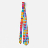 Regenboogpatroon Stropdas (Achterkant)