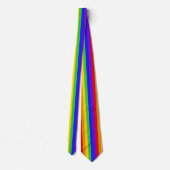 Regenboogpatroon Stropdas (Achterkant)