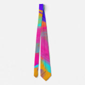 Regenboogpatroon Stropdas (Achterkant)
