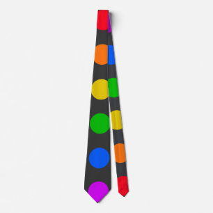 Regenboogpatroon Stropdas