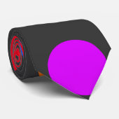 Regenboogpatroon Stropdas (Opgerold)