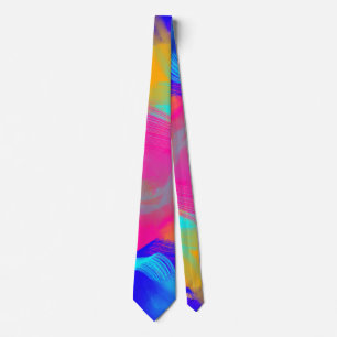 Regenboogpatroon Stropdas