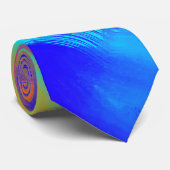 Regenboogpatroon Stropdas (Opgerold)