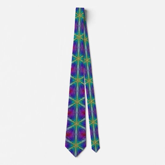 Regenboogpatroon Stropdas (Voorkant)