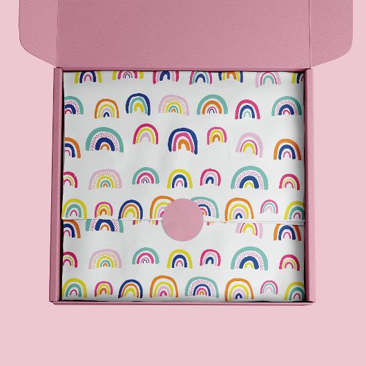 Regenboogpatroon Tissuepapier
