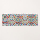 Regenboogpatroon Yogamat (Voorkant (horizontaal))