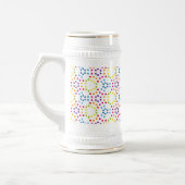 Regenboogpatroonstippen Bierpul (Links)