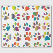 Regenboogpaws Cadeaupapier (Vlak)