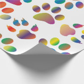 Regenboogpaws Cadeaupapier (Hoek)