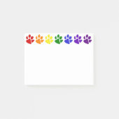 Regenboogpaws Post-it® Notes (Voorkant)