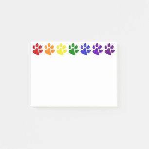 Regenboogpaws Post-it® Notes