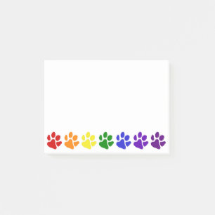 Regenboogpaws Post-it® Notes
