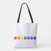 Regenboogpaws Tote Bag (Achterkant)