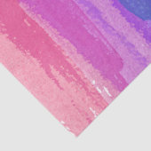 Regenboogpenselen Kunstkleurige vun-gift-omslag Tissuepapier (Detail)