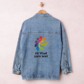 Regenboogpijlen - Ga op eigen weg Denim Jacket (Hangar)
