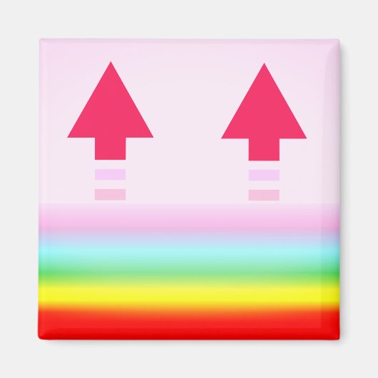 Regenboogpijlen Magnet, Lmán de Flechas del Arco I Magneet (Voorkant)