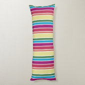 Regenboogpiloot Lichaamskussen (Achterkant (Verticaal))