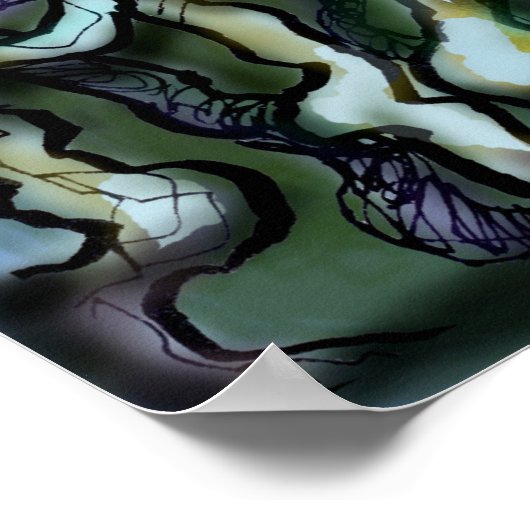 Regenboogpixen Magische Poster (Hoek)