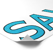 Regenboogplanet Poster (Hoek)