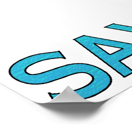 Regenboogplanet Poster (Hoek)