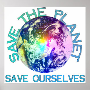 Regenboogplanet Poster