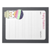 Regenboogplank met Kat Notitieblok (Voorkant)