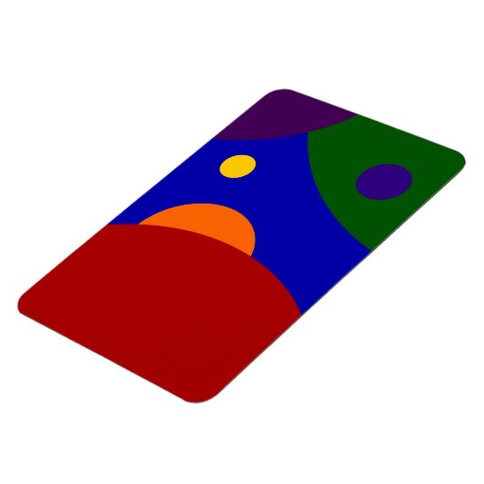 Regenboogplanken Magneet (Linkerzijde)