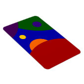 Regenboogplanken Magneet (Rechterzijde)