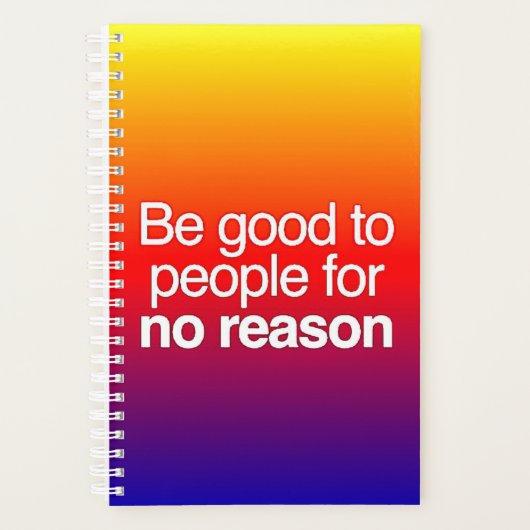 regenboogplanner planner (Voorkant)