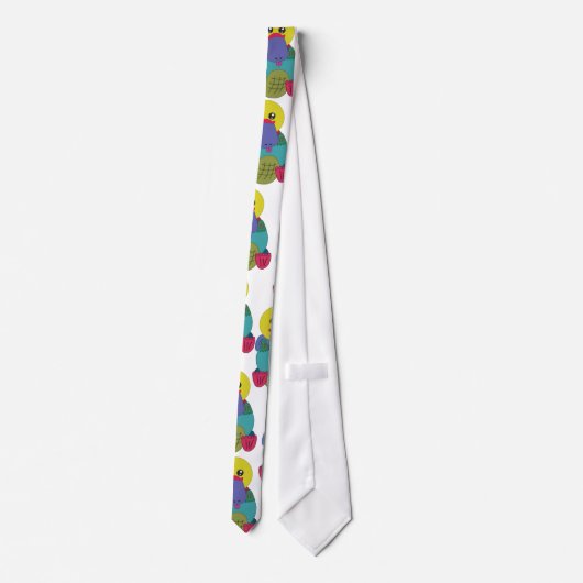 Regenboogplatypus Stropdas (Achterkant)