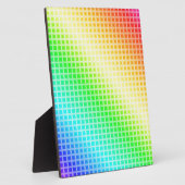 Regenboogpleinen Fotoplaat (Zijkant)