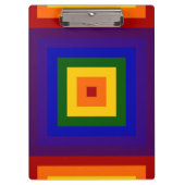 Regenboogpleinen Klembord (Voorkant)