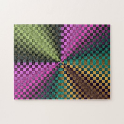 Regenboogpleinen Legpuzzel (Horizontaal)
